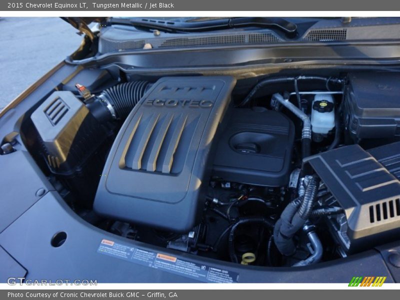Tungsten Metallic / Jet Black 2015 Chevrolet Equinox LT