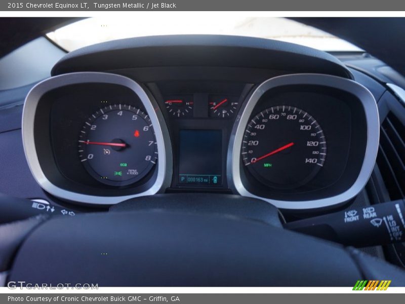 Tungsten Metallic / Jet Black 2015 Chevrolet Equinox LT