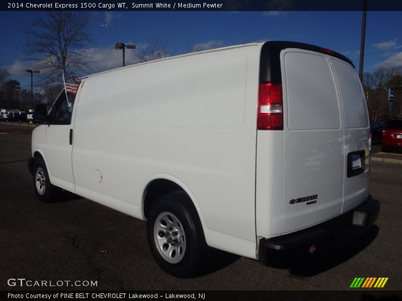 Summit White / Medium Pewter 2014 Chevrolet Express 1500 Cargo WT