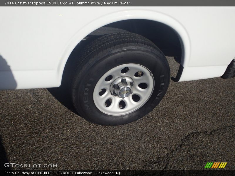 Summit White / Medium Pewter 2014 Chevrolet Express 1500 Cargo WT