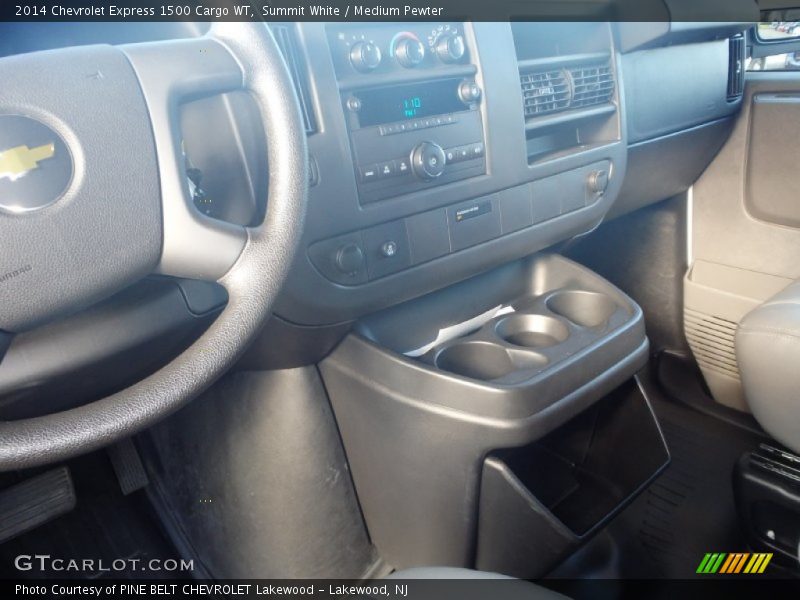 Summit White / Medium Pewter 2014 Chevrolet Express 1500 Cargo WT