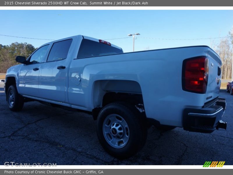 Summit White / Jet Black/Dark Ash 2015 Chevrolet Silverado 2500HD WT Crew Cab