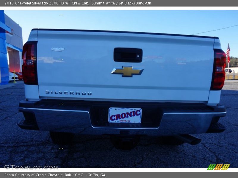 Summit White / Jet Black/Dark Ash 2015 Chevrolet Silverado 2500HD WT Crew Cab