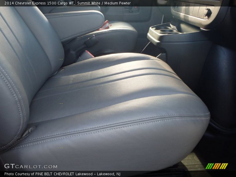 Summit White / Medium Pewter 2014 Chevrolet Express 1500 Cargo WT