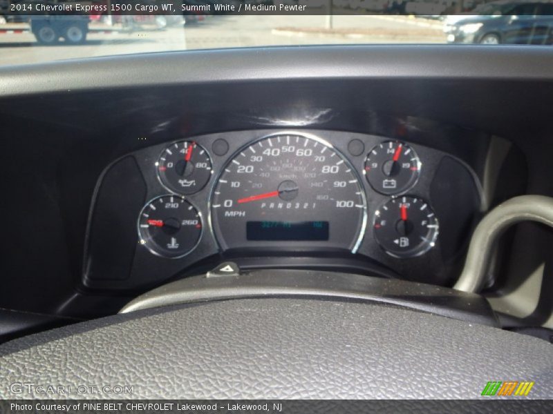 Summit White / Medium Pewter 2014 Chevrolet Express 1500 Cargo WT