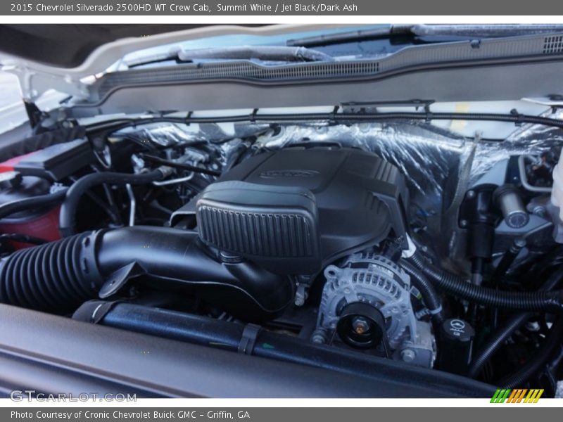 Summit White / Jet Black/Dark Ash 2015 Chevrolet Silverado 2500HD WT Crew Cab
