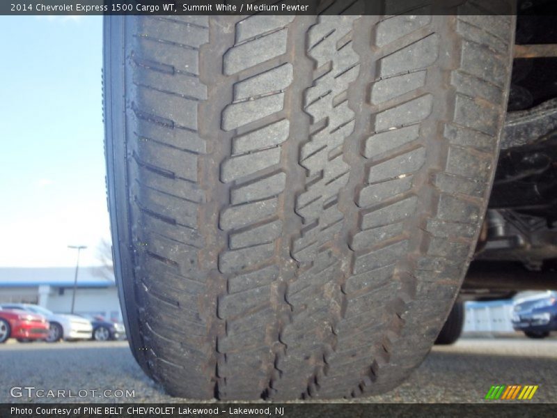 Summit White / Medium Pewter 2014 Chevrolet Express 1500 Cargo WT