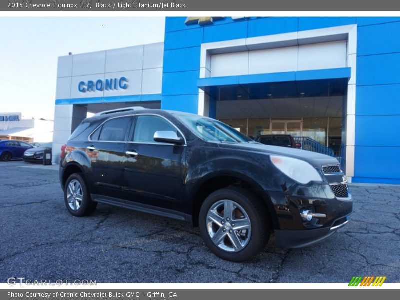 Black / Light Titanium/Jet Black 2015 Chevrolet Equinox LTZ