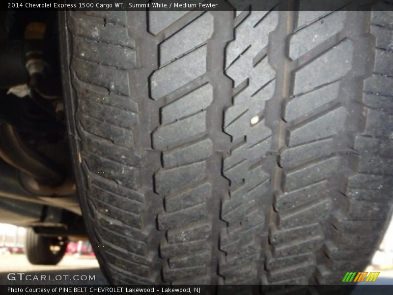 Summit White / Medium Pewter 2014 Chevrolet Express 1500 Cargo WT
