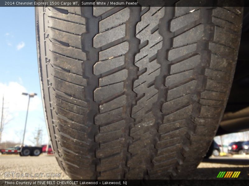 Summit White / Medium Pewter 2014 Chevrolet Express 1500 Cargo WT