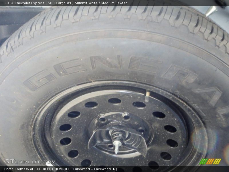 Summit White / Medium Pewter 2014 Chevrolet Express 1500 Cargo WT