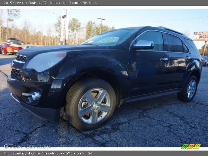 Black / Light Titanium/Jet Black 2015 Chevrolet Equinox LTZ