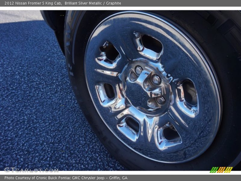 Brilliant Silver Metallic / Graphite 2012 Nissan Frontier S King Cab