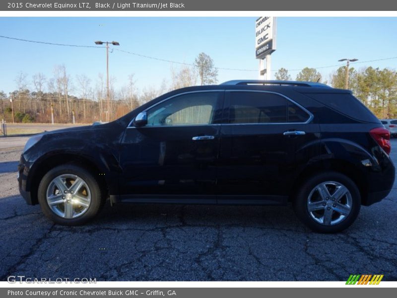 Black / Light Titanium/Jet Black 2015 Chevrolet Equinox LTZ