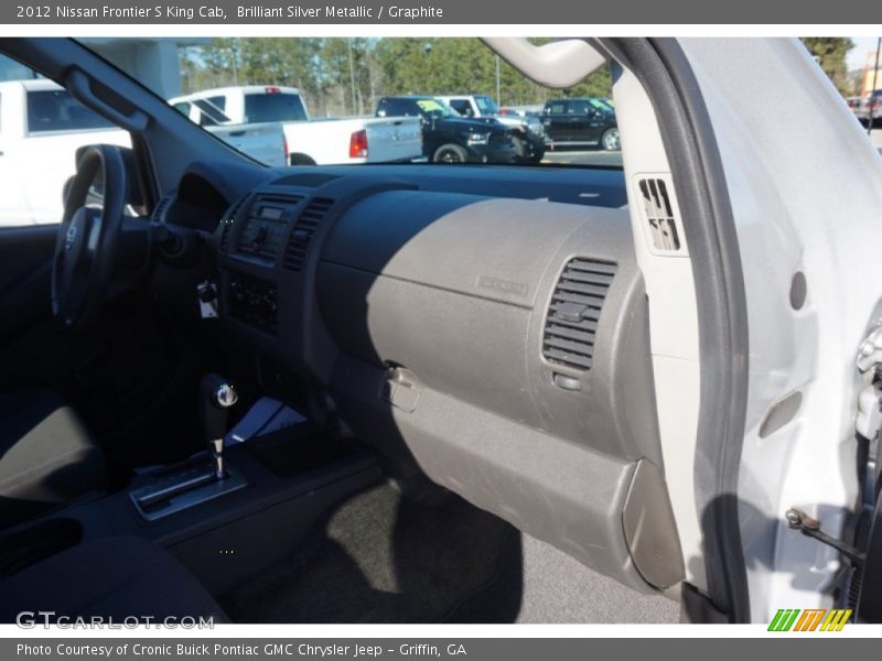 Brilliant Silver Metallic / Graphite 2012 Nissan Frontier S King Cab