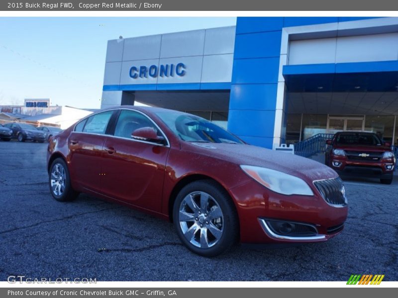 Copper Red Metallic / Ebony 2015 Buick Regal FWD