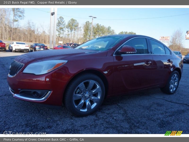 Copper Red Metallic / Ebony 2015 Buick Regal FWD