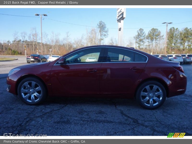 Copper Red Metallic / Ebony 2015 Buick Regal FWD