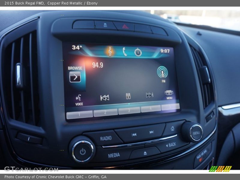 Copper Red Metallic / Ebony 2015 Buick Regal FWD