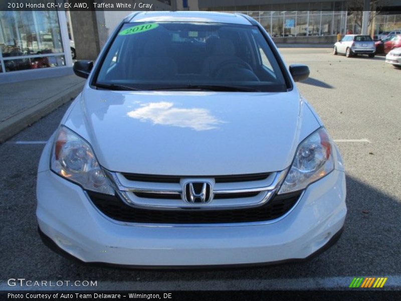 Taffeta White / Gray 2010 Honda CR-V EX AWD