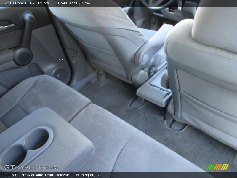 Taffeta White / Gray 2010 Honda CR-V EX AWD