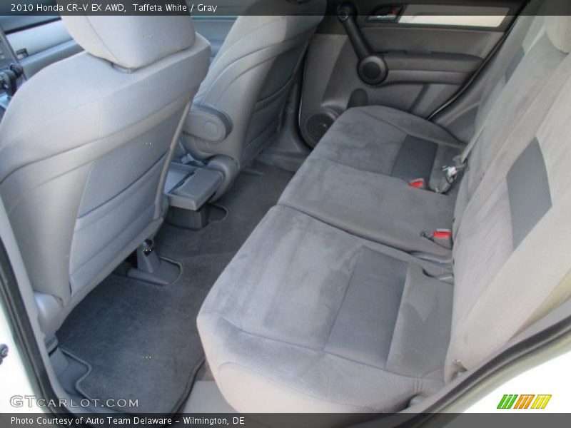 Taffeta White / Gray 2010 Honda CR-V EX AWD