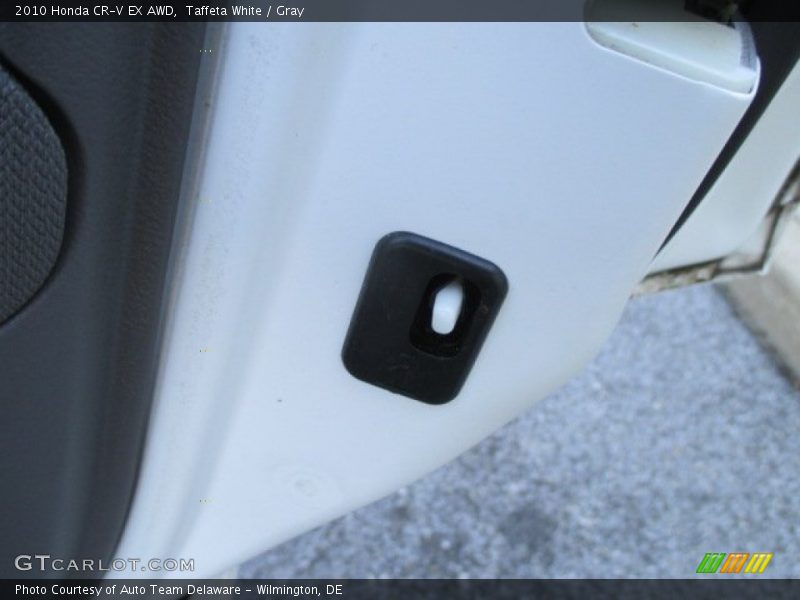 Taffeta White / Gray 2010 Honda CR-V EX AWD