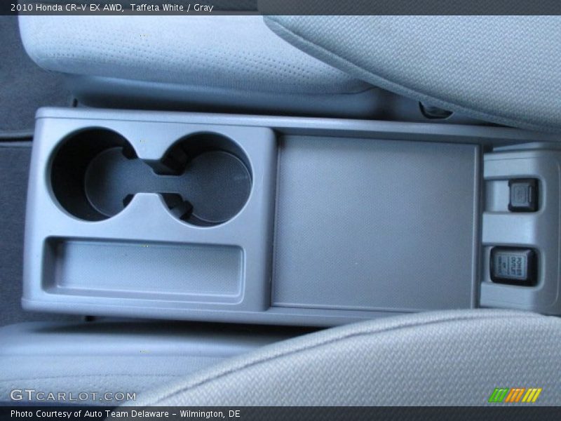 Taffeta White / Gray 2010 Honda CR-V EX AWD