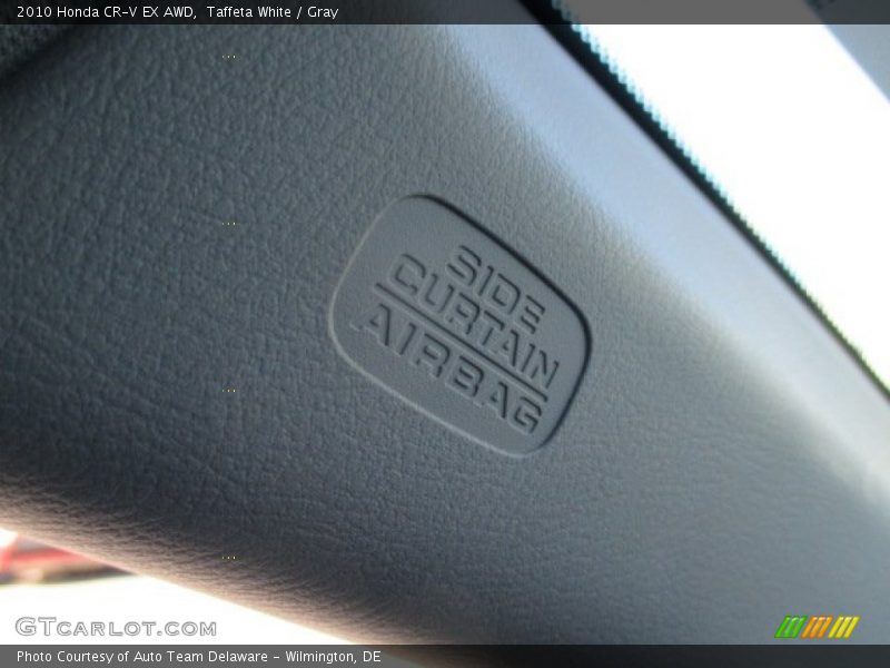 Taffeta White / Gray 2010 Honda CR-V EX AWD