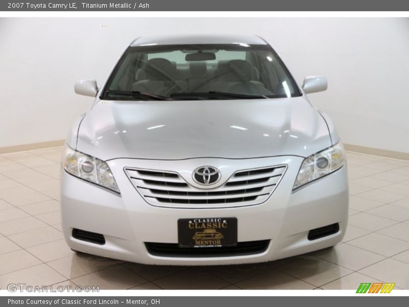 Titanium Metallic / Ash 2007 Toyota Camry LE