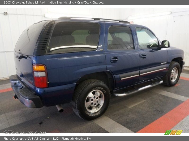 Indigo Blue Metallic / Gray/Dark Charcoal 2003 Chevrolet Tahoe LT 4x4