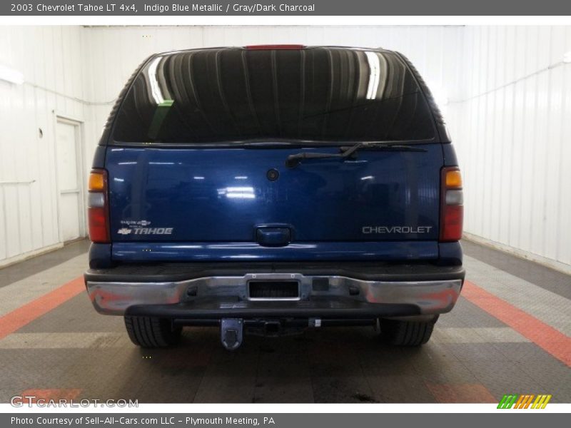 Indigo Blue Metallic / Gray/Dark Charcoal 2003 Chevrolet Tahoe LT 4x4