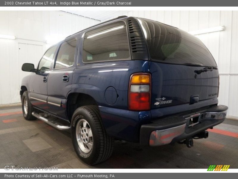 Indigo Blue Metallic / Gray/Dark Charcoal 2003 Chevrolet Tahoe LT 4x4