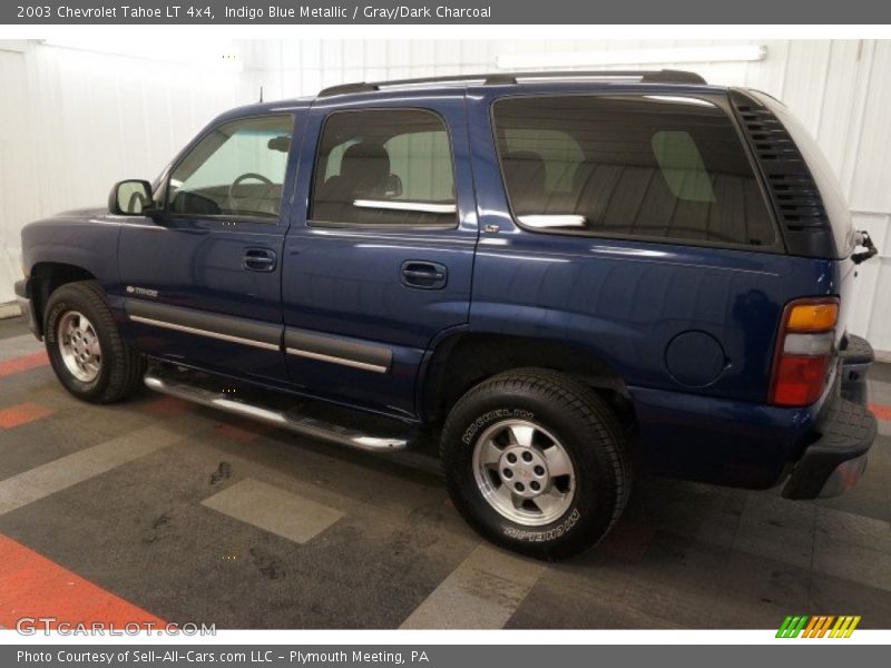 Indigo Blue Metallic / Gray/Dark Charcoal 2003 Chevrolet Tahoe LT 4x4