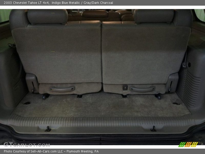Indigo Blue Metallic / Gray/Dark Charcoal 2003 Chevrolet Tahoe LT 4x4