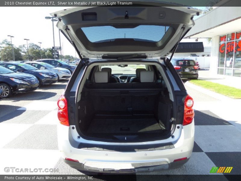 Silver Ice Metallic / Jet Black/Light Titanium 2010 Chevrolet Equinox LTZ