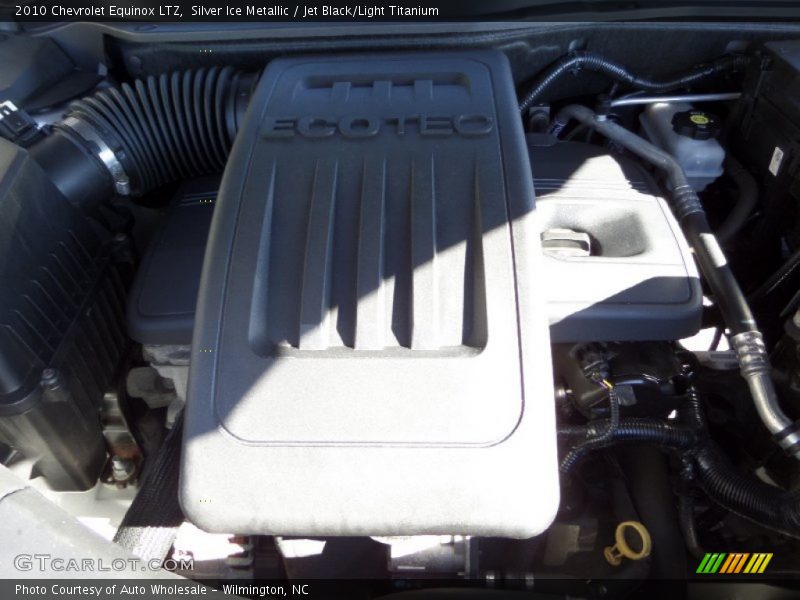 Silver Ice Metallic / Jet Black/Light Titanium 2010 Chevrolet Equinox LTZ