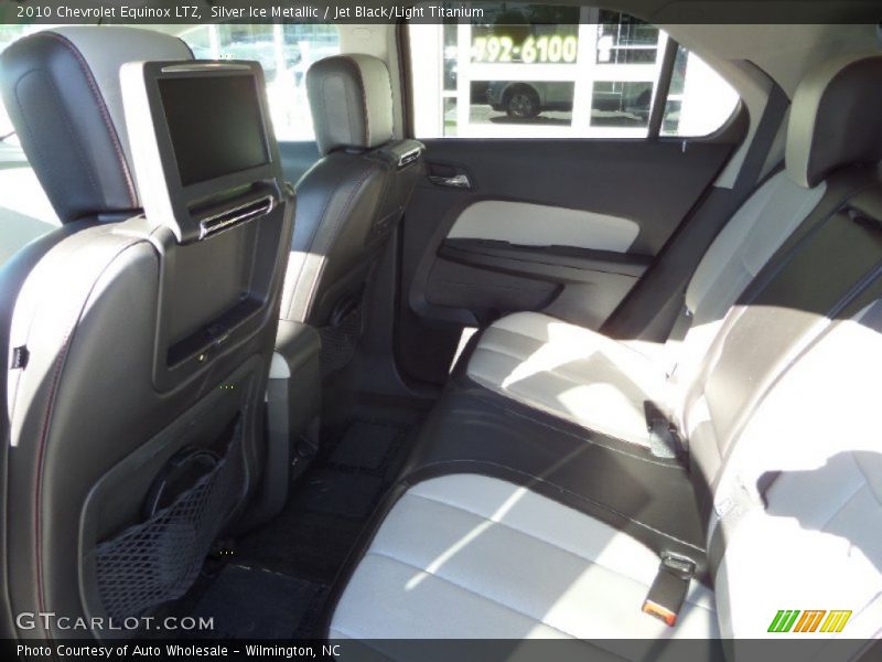Silver Ice Metallic / Jet Black/Light Titanium 2010 Chevrolet Equinox LTZ