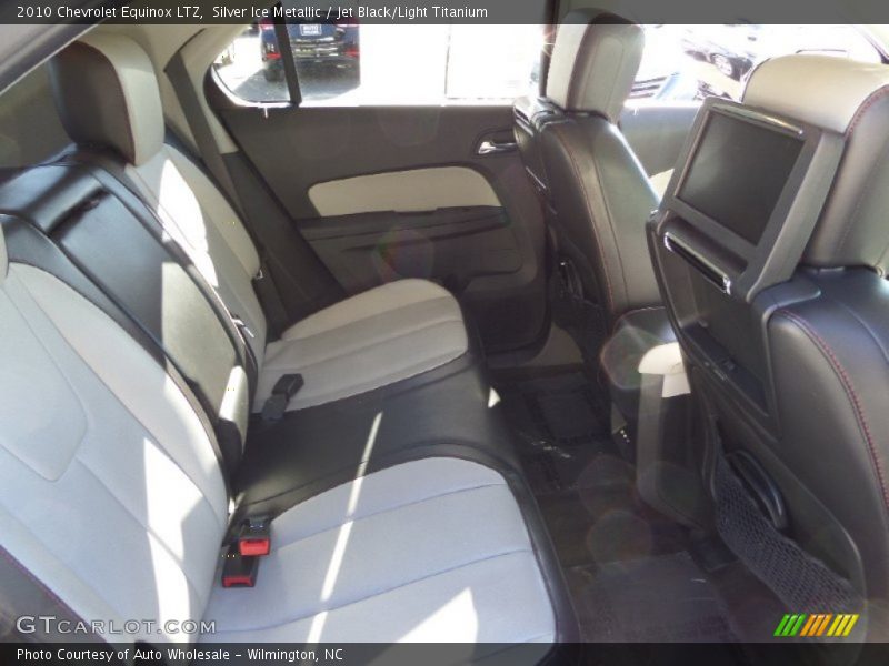 Silver Ice Metallic / Jet Black/Light Titanium 2010 Chevrolet Equinox LTZ