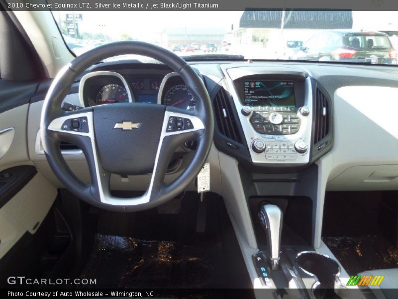 Silver Ice Metallic / Jet Black/Light Titanium 2010 Chevrolet Equinox LTZ