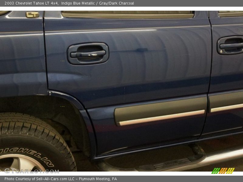 Indigo Blue Metallic / Gray/Dark Charcoal 2003 Chevrolet Tahoe LT 4x4