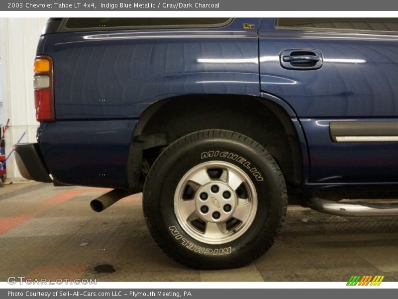 Indigo Blue Metallic / Gray/Dark Charcoal 2003 Chevrolet Tahoe LT 4x4