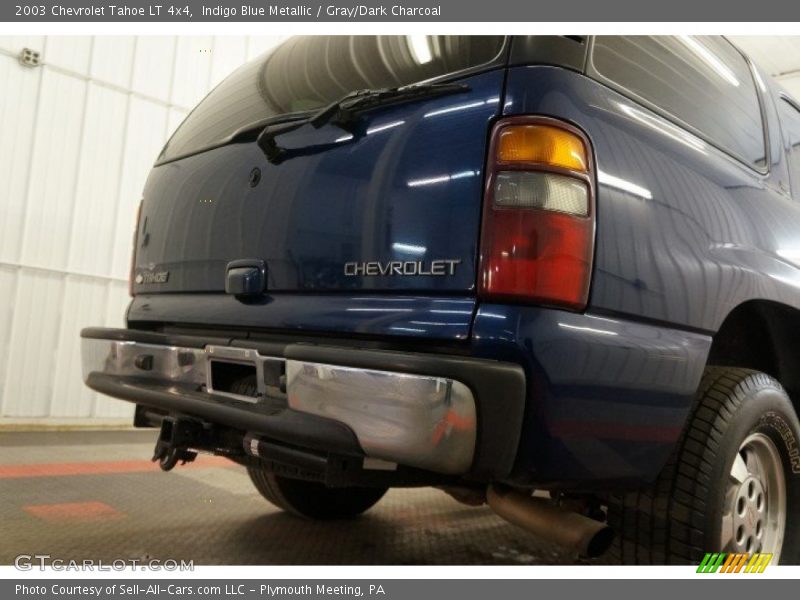 Indigo Blue Metallic / Gray/Dark Charcoal 2003 Chevrolet Tahoe LT 4x4