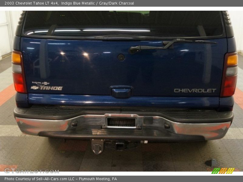 Indigo Blue Metallic / Gray/Dark Charcoal 2003 Chevrolet Tahoe LT 4x4