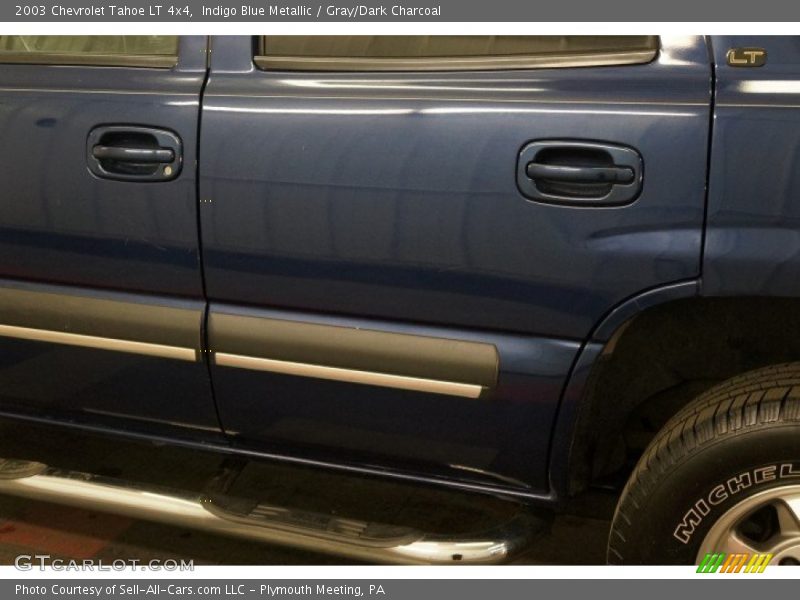Indigo Blue Metallic / Gray/Dark Charcoal 2003 Chevrolet Tahoe LT 4x4