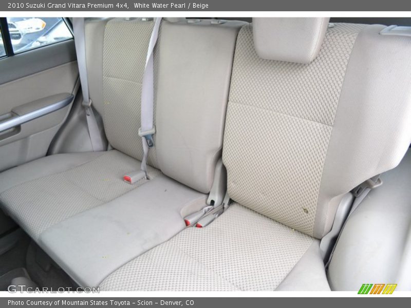 White Water Pearl / Beige 2010 Suzuki Grand Vitara Premium 4x4