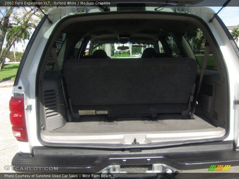 Oxford White / Medium Graphite 2002 Ford Expedition XLT