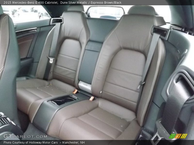 Rear Seat of 2015 E 400 Cabriolet