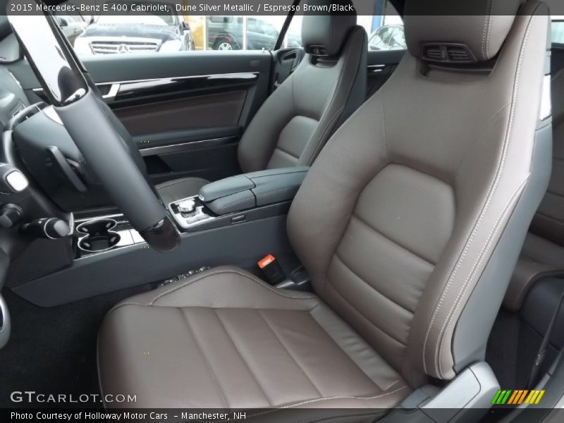 Front Seat of 2015 E 400 Cabriolet