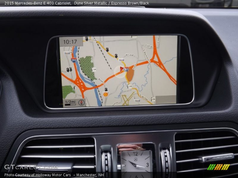 Navigation of 2015 E 400 Cabriolet